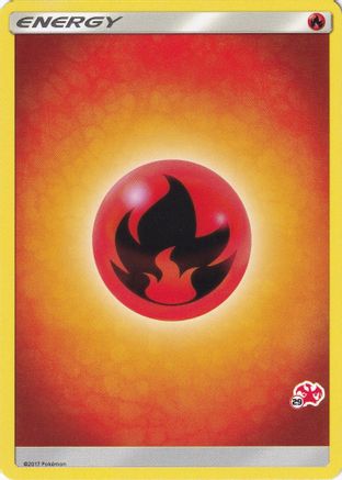 Fire Energy (#29 Charizard Stamped) - [Battle Academy]