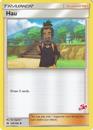 Hau (120/149) (Timbre Charizard #57) [Battle Academy 2020] 