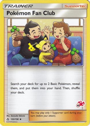 Pokemon Fan Club - 133/156 (#45 Charizard Stamped) - [Battle Academy]