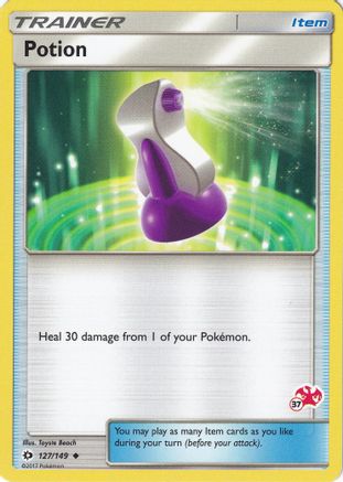 Potion - 127/149 (#37 Charizard Stamped) - [Battle Academy]