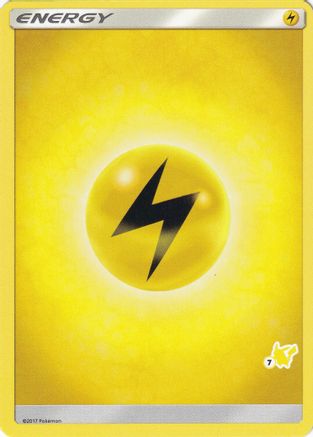 Lightning Energy (#7 Pikachu Stamped) - [Battle Academy]