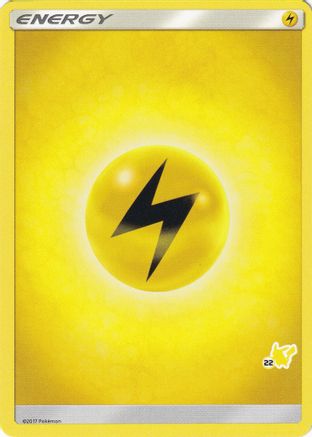 Lightning Energy (#22 Pikachu Stamped) - [Battle Academy]
