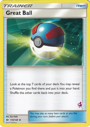 Great Ball - 119/149 (Mewtwo Stamped) - [Battle Academy]