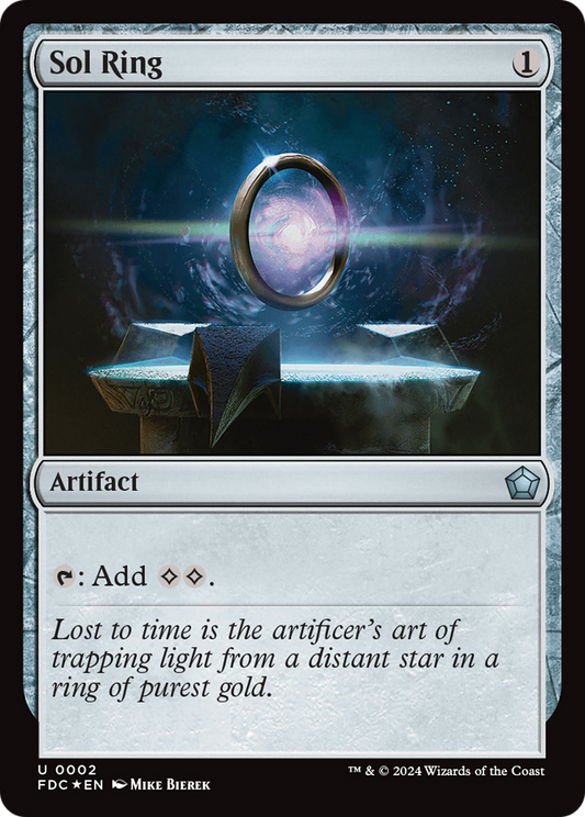 Sol Ring (FDC-002) - [Foundations Commander] Foil