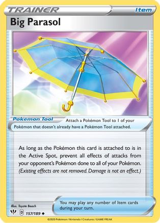 Big Parasol 157/189 - [SWSH03 Darkness Ablaze]