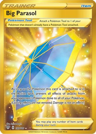 Big Parasol (Secret) 199/189 - [SWSH03 Darkness Ablaze] Holofoil