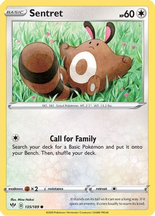 Sentret (135/189) [Sword & Shield: Darkness Ablaze]