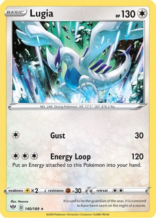 Lugia 140/189 - [SWSH03 Darkness Ablaze]