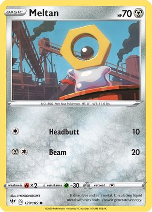 Meltan (129/189) [Épée et Bouclier : Ténèbres en feu] 