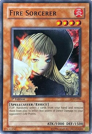 Sorcier du Feu [LON-036] Commun 