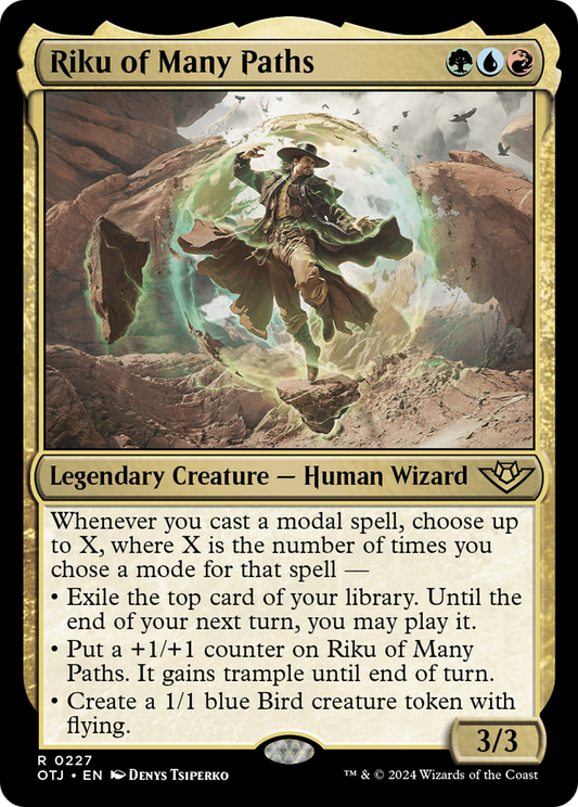 Riku of Many Paths (OTJ-227) - [Outlaws of Thunder Junction] Foil