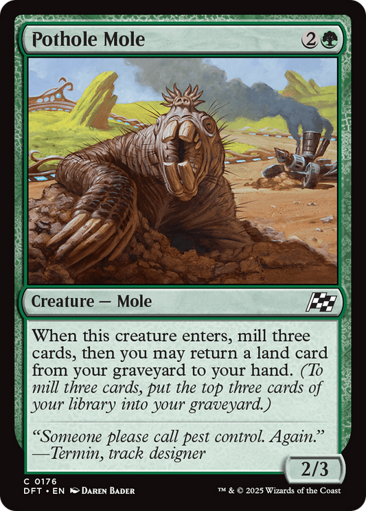 Pothole Mole (DFT-176) - [Aetherdrift]
