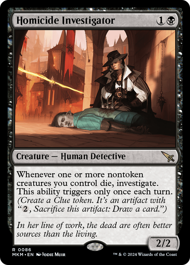 Homicide Investigator (MKM-086) - [Murders at Karlov Manor]