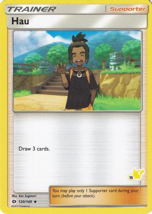 Hau (120/149) (Timbre Pikachu #13) [Battle Academy 2020] 