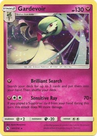Gardevoir - 141/214 (Cosmos Holo) 141 - [Miscellaneous Cards & Products] Holofoil