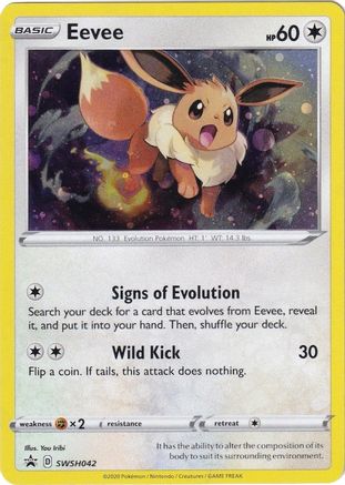 Eevee (SWSH042) [Sword & Shield: Black Star Promos]