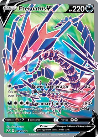 Eternatus V - SWSH044 SWSH044/307 - [SWSH Sword & Shield Promo Cards] Holofoil