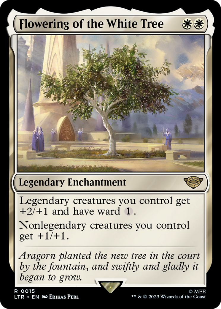 Flowering of the White Tree (LTR-015) - [The Lord of the Rings: Tales of Middle-earth] Foil