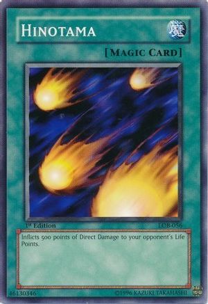 Hinotama (LOB-056) - The Legend of Blue Eyes White Dragon Unlimited