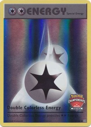 Double Colorless Energy - 90/108 (Oceania Championships) - [League & Championship Cards] Reverse Holofoil