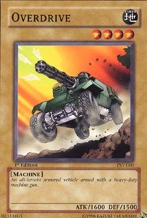 Overdrive (PSV-060) - Pharaoh's Servant Unlimited