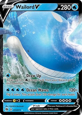 Wailord V (013/073) [Épée et bouclier : la voie du champion] 