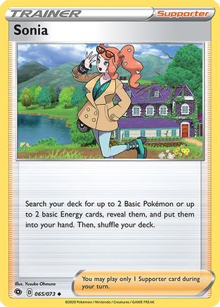 Sonia (065/073) [Épée et bouclier : la voie du champion] 