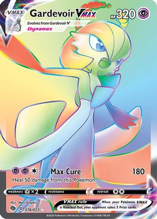 Gardevoir VMAX (076/073) [Épée et Bouclier : Voie du Champion] 