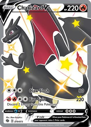 Charizard V (Secret) 79/73 - [Champions Path] Holofoil