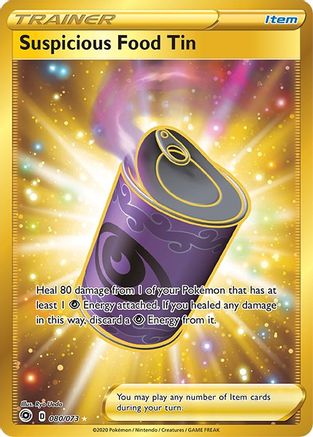 Boîte de nourriture suspecte (080/073) [Épée et bouclier : Champion's Path] 