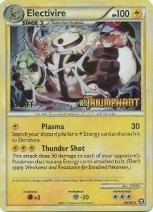 Electivire (20/102) (Promo d'avant-première du personnel) [HeartGold &amp; SoulSilver : Black Star Promos] 