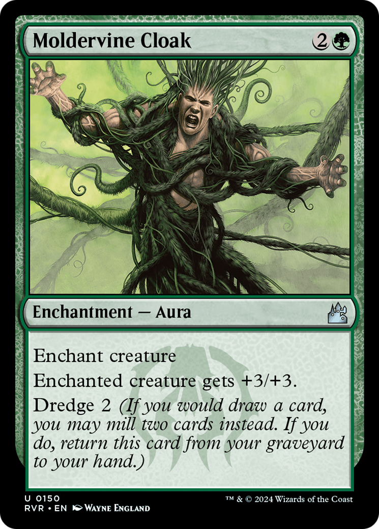Moldervine Cloak (RVR-150) - [Ravnica Remastered] Foil