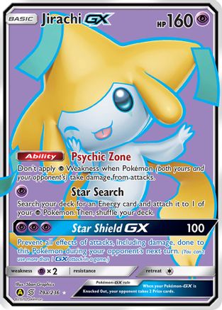 Jirachi GX (79a/236) [Promotions artistiques alternatives] 