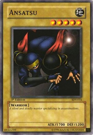 Ansatsu (SDY-016) - Starter Deck: Yugi Unlimited