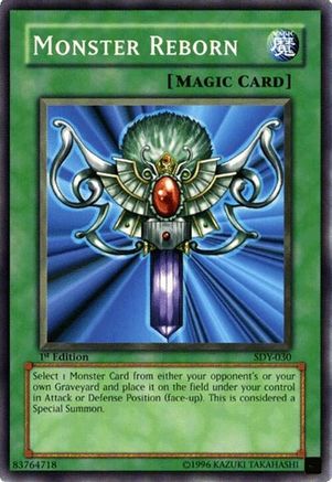 Monster Reborn (SDY-030) - Starter Deck: Yugi Unlimited