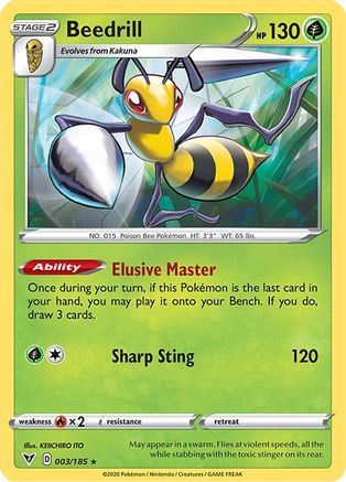 Beedrill (003/185) [Épée et bouclier : tension vive] 