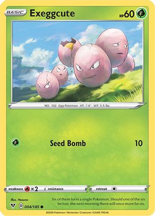 Exeggcute (004/185) [Épée et bouclier : tension vive] 