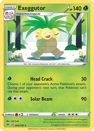 Exeggutor (005/185) [Épée et bouclier : tension vive] 