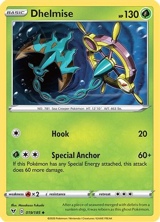 Dhelmise 19/185 - [SWSH04 Vivid Voltage]