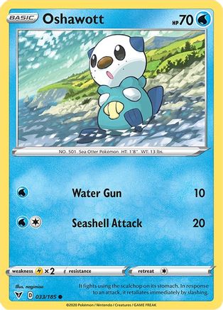 Oshawott 33/185 - [SWSH04 Vivid Voltage]