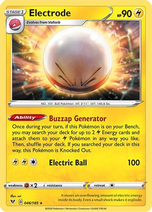 Electrode 46/185 - [SWSH04 Vivid Voltage] Holofoil