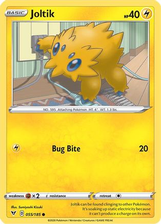 Joltik (055/185) [Épée et bouclier : tension vive] 