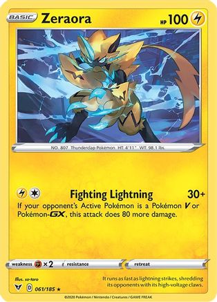 Zeraora (061/185) [Épée et bouclier : tension vive] 