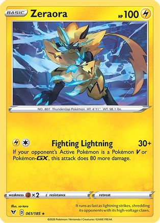 Zeraora 61/185 - [SWSH04 Vivid Voltage] Holofoil