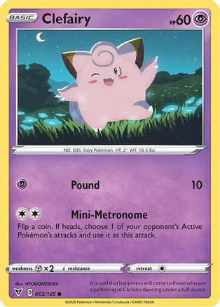 Clefairy 63/185 - [SWSH04 Vivid Voltage]