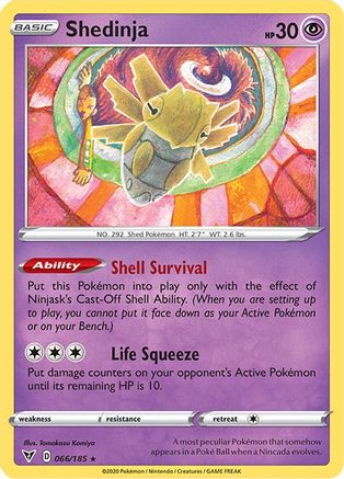 Shedinja (066/185) [Épée et bouclier : tension vive] 