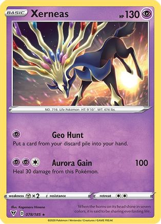 Xerneas (078/185) [Épée et bouclier : tension vive] 