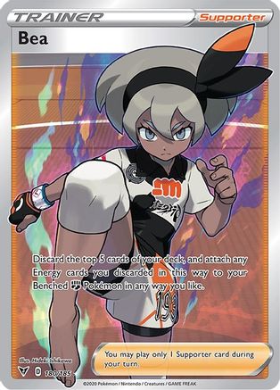 Bea (Full Art) 180/185 - [SWSH04 Vivid Voltage] Holofoil