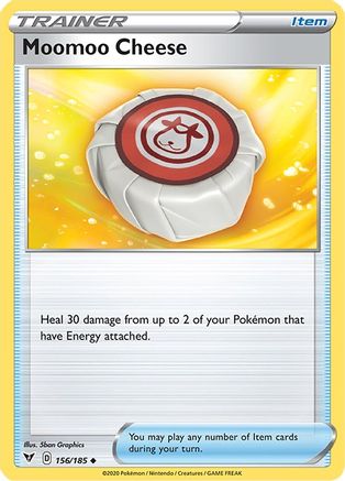 Moomoo Cheese 156/185 - [SWSH04 Vivid Voltage]
