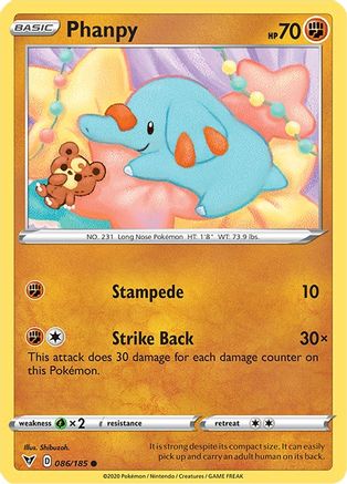 Phanpy 86/185 - [SWSH04 Vivid Voltage]